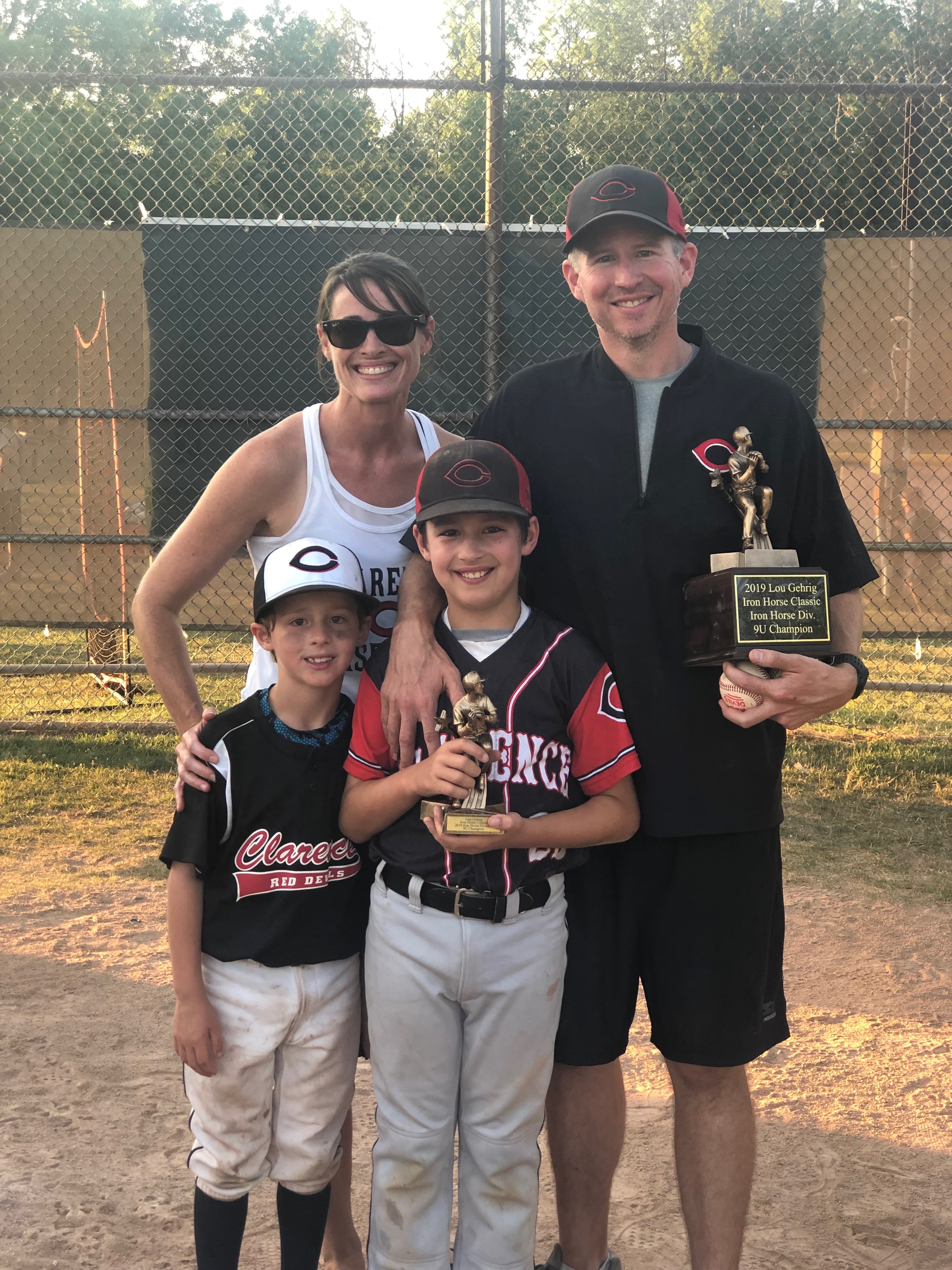 Jon Hickey coaching youth baseball in Clarence